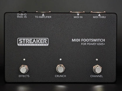 MIDI Footswitch for Peavey 6505+